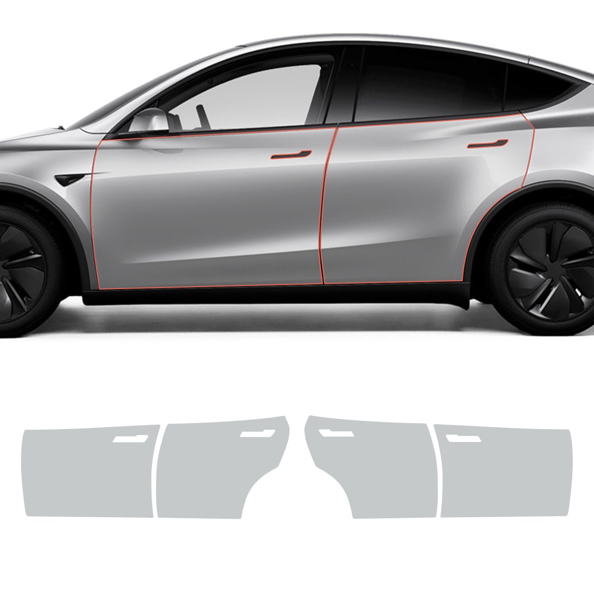 Glossy TPU Invisible Full-Body PPF for Tesla Model Y Juniper 2025+ - T-Launch
