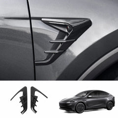 ABS Turn Signal & Camera Covers with Air Blades for 2026 New Tesla Model Y Standard
