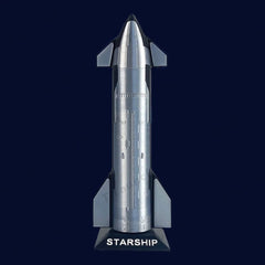Handcrafted SpaceX Starship B7 Rocket Model Ready-to-Display Collectible - T-Launch