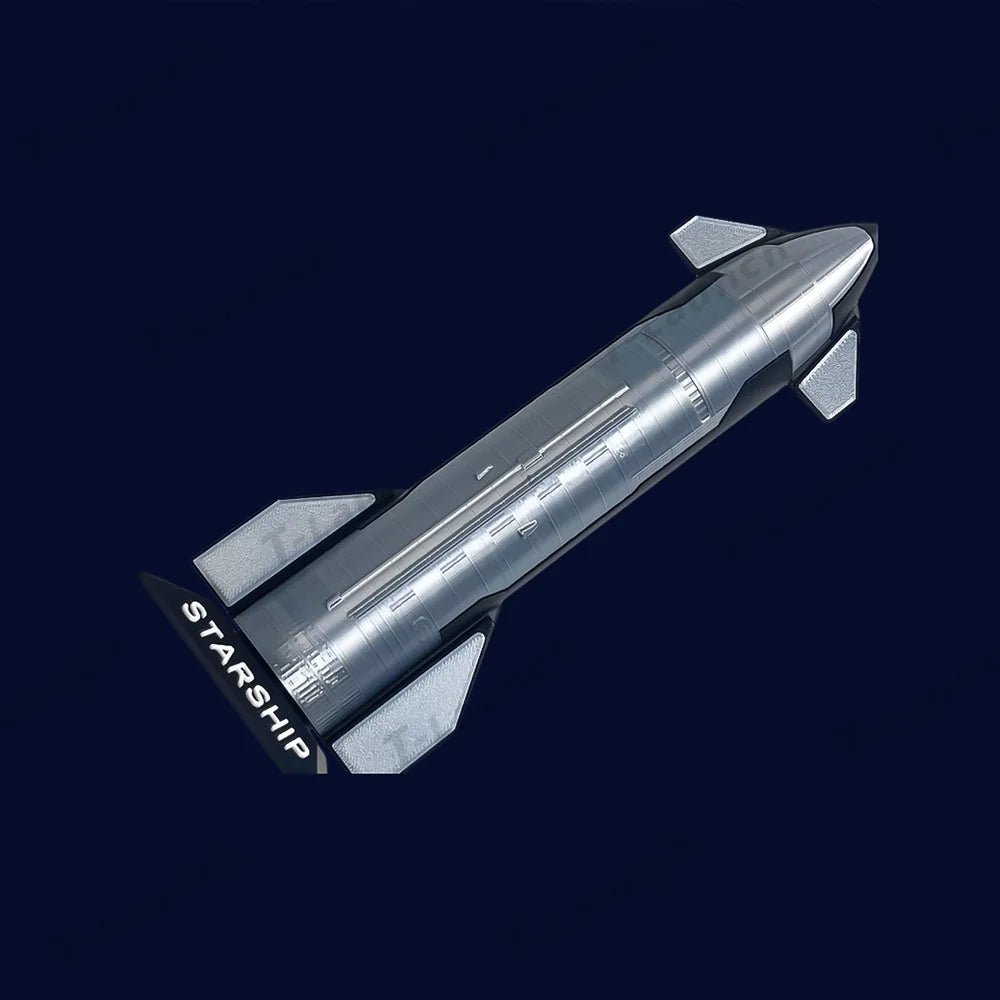 Handcrafted SpaceX Starship B7 Rocket Model Ready-to-Display Collectible - T-Launch