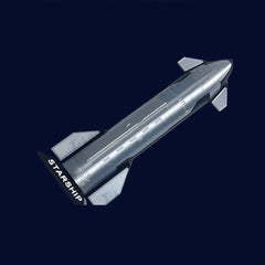 Handcrafted SpaceX Starship B7 Rocket Model Ready-to-Display Collectible - T-Launch