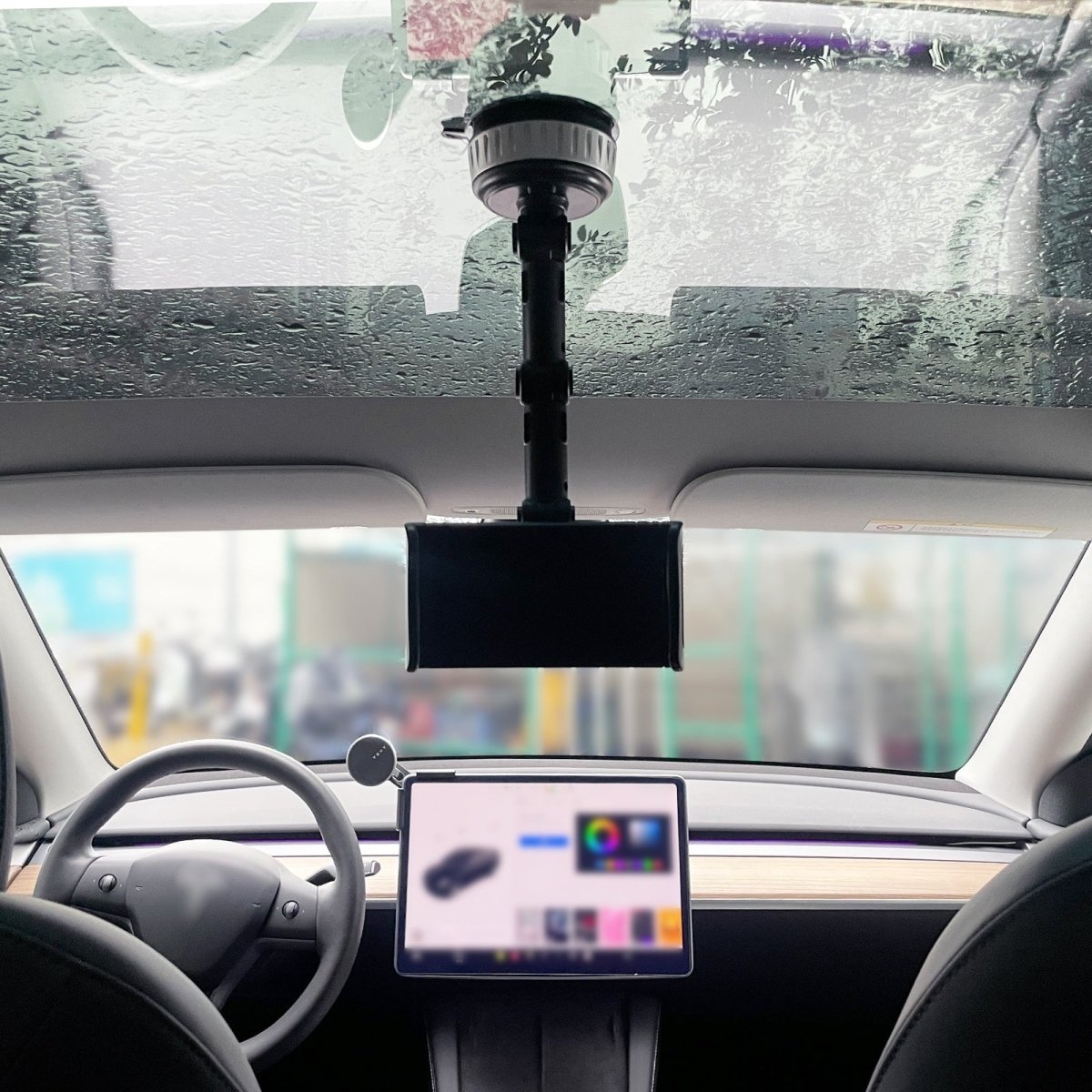 Hands-Free Ipad Holder Tablet Holder for Car Rear Seat for Tesla Model 3/Y/S/X/Cybertruck - T-Launch
