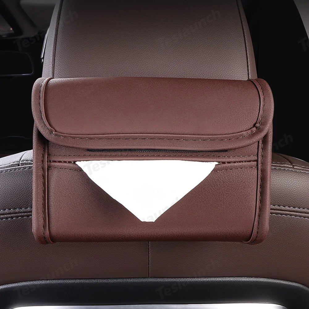 Hanging Car Tissue Box – Universal Fit for All Cars - T-Launch