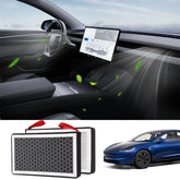 Kabinluftfilter & HEPA-filter med aktivt kol för Tesla Model 3