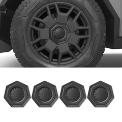 Heptagonal Center Hub Caps Lug Nut Covers for Cybertruck (4 Pcs) - T-Launch