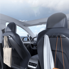 Hidden Foldable Seat Back Hook Bracket for Tesla Model 3/Y - T-Launch