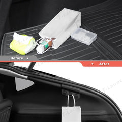 Hidden Trunk Grocery Bag Hook for Tesla Model Y Juniper 2025+ - T-Launch