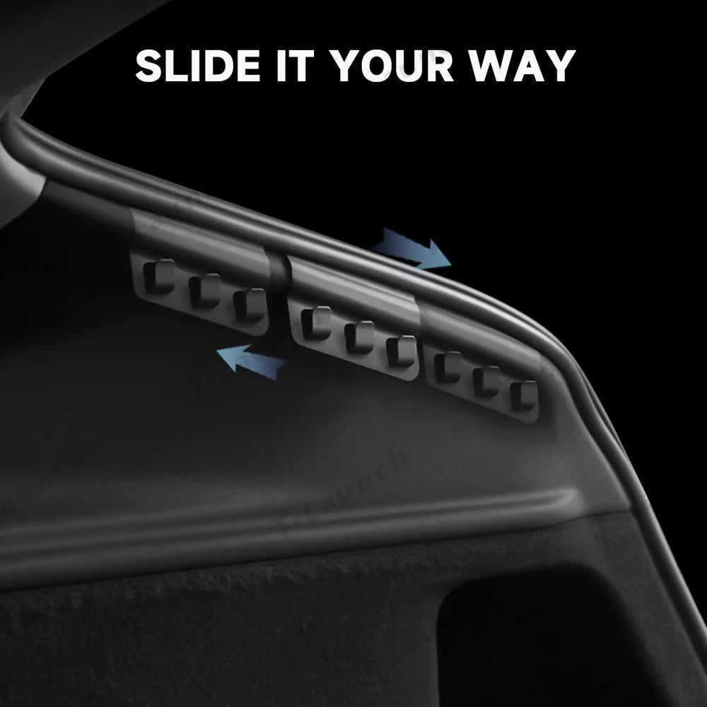Hidden Trunk Grocery Bag Hook for Tesla Model Y Juniper 2025+ - T-Launch
