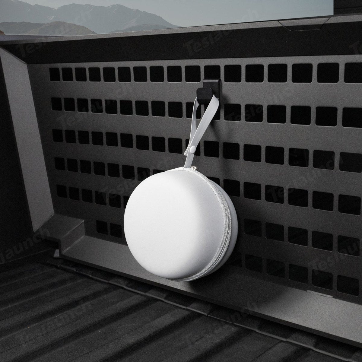 Hooks for MOLLE Panels & Vault Cargo Divider for Cybertruck - T-Launch