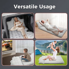 Inflatable Rear Seat Camping Air Mattress for Tesla Cybertruck - T-Launch
