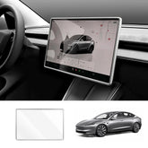 Integrated Tempered Glass Screen Protector with Frame for Tesla Model 3 Highland 2024+ - T-Launch