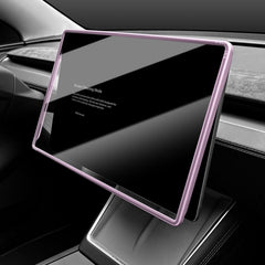Integrated Tempered Glass Screen Protector with Frame for Tesla Model 3 Highland Standard 2025+ - T-Launch
