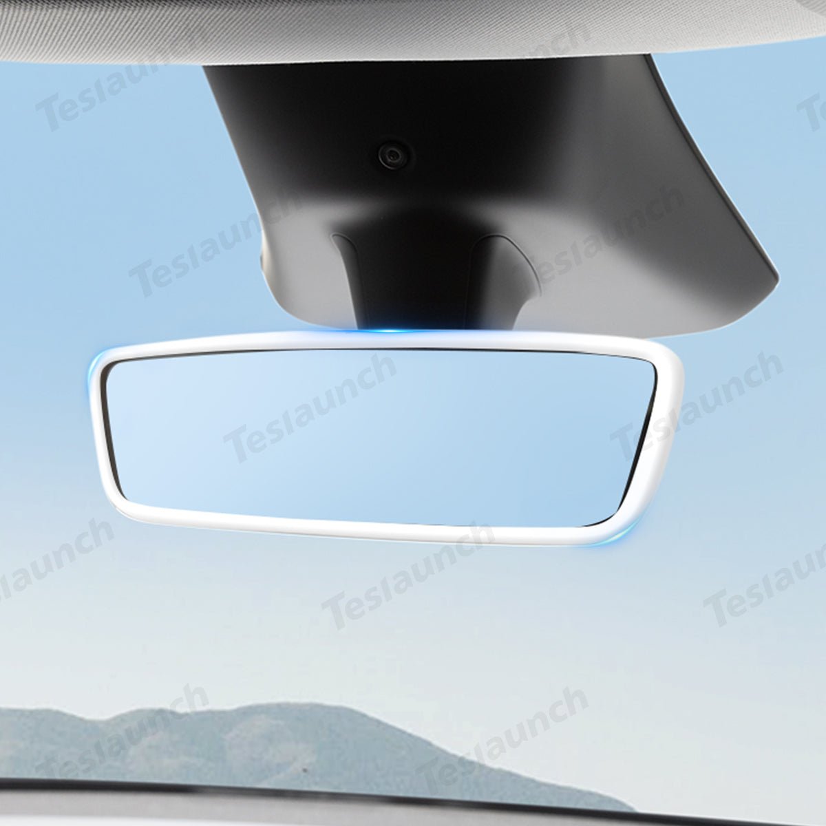 Interior Rearview Mirror Trim Cover for Tesla Model 3/Y - T-Launch