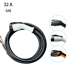 J1772 Extension Cable - Compatible with All J1772 EV Chargers - T-Launch