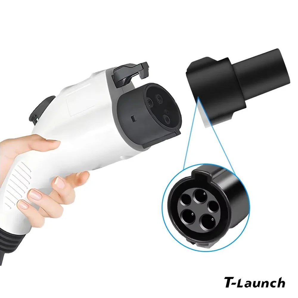 J1772 To Tesla Adapter for Tesla Model 3/Y/S/X/Cybertruck - T-Launch