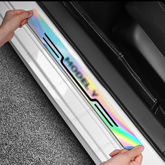 Laser-Effect Door Sill Protector Stickers for Tesla Model Y Juniper 2025+ (4PCS) - T-Launch