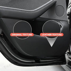 Leather Door Kick Guards for 2026 New Tesla Model Y Standard - T-Launch