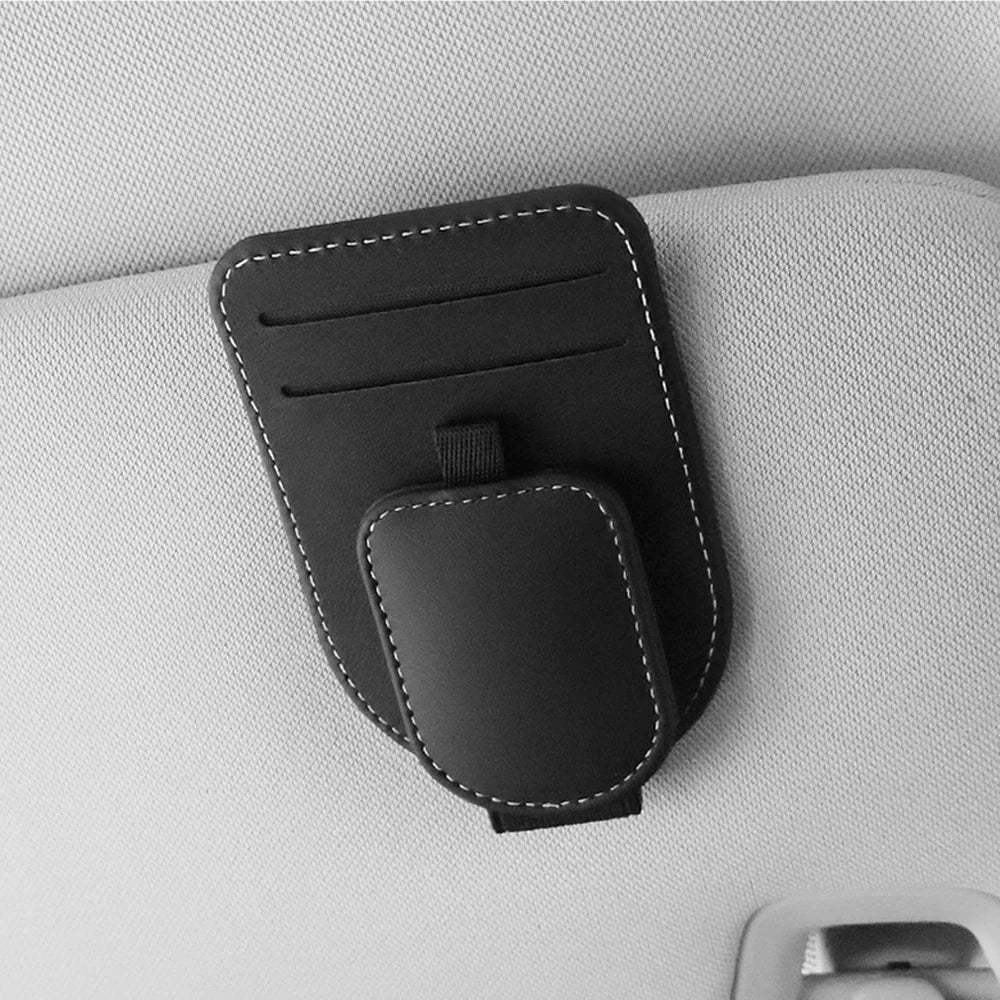 Magnetic Multi-Functional Glasses & Card Clip for Tesla Model 3/Y/S/X/CT - T-Launch