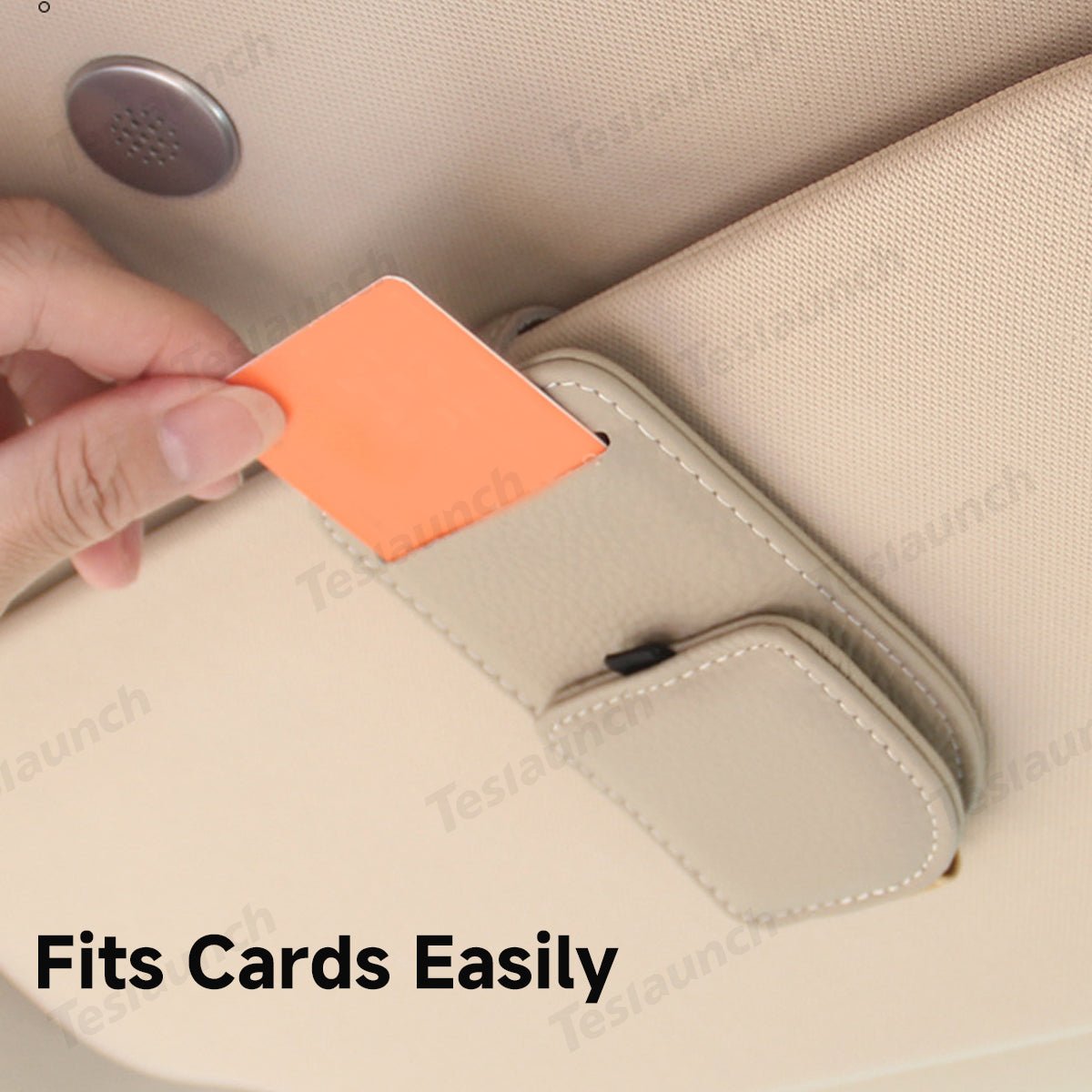 Magnetic Multi-Functional Glasses & Card Clip for Tesla Model 3/Y/S/X/CT - T-Launch