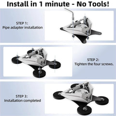 Magnetic No-Drill Car Mount for Starlink Mini – 2025 New Version - T-Launch