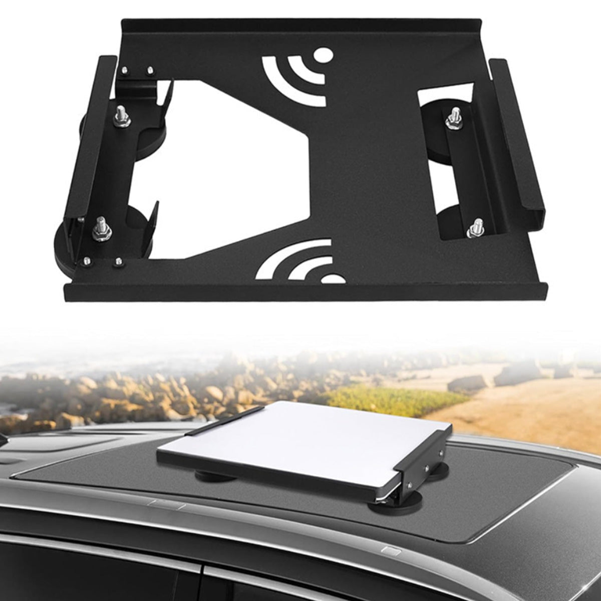 Magnetic Quick-Release Car Roof Mount for Starlink Mini - T-Launch