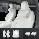 Matte White Interior Upgrade Kit For Tesla Model Y Juniper 2025+ - T-Launch