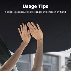 Mesh Electrostatic Adsorption Sunroof Sunshade for Tesla Model X Front Sunroof - T-Launch