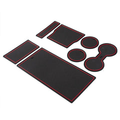 Model 3 Center Console & Cupholder Liner Kit Non-slip Mat for Tesla(2017-2020) - T-Launch
