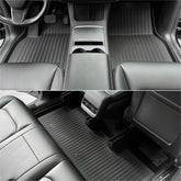 Model 3 Floor Mats All Weather Double Layer Flocking TPE For Tesla(2017-2023) - T-Launch