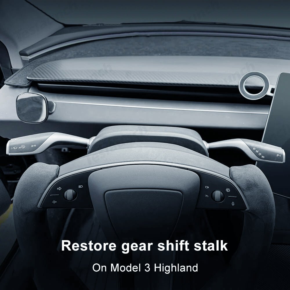 Model 3 Highland OEM Style Gear Shift Stalk Switch Turn Signal Lever Kit for Tesla - T-Launch