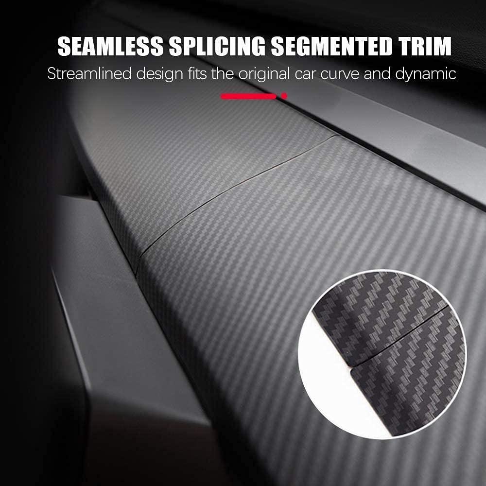 Model 3 & Y Dashboard Cover (Carbon Fiber Pattern ABS) (2017-2023) - T-Launch
