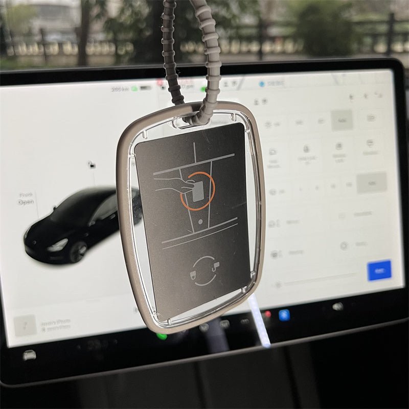 Model 3/Y Acrylic Key Card Holder Case - T-Launch