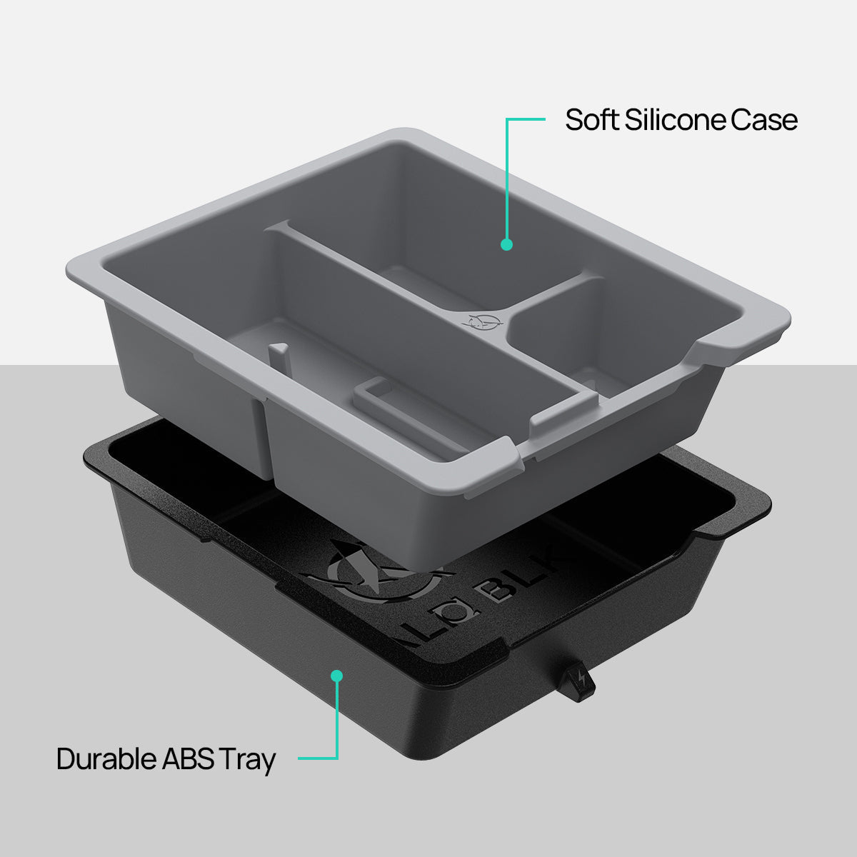 Model 3/Y Center Console Organizer, Cubby Drawer Storage Box - T-Launch
