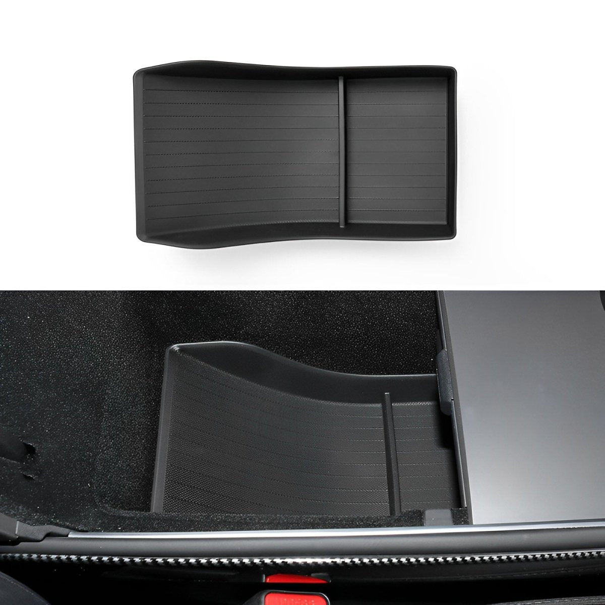 Model 3/Y Center Console Storage Box Rubber Mat for Tesla - T-Launch