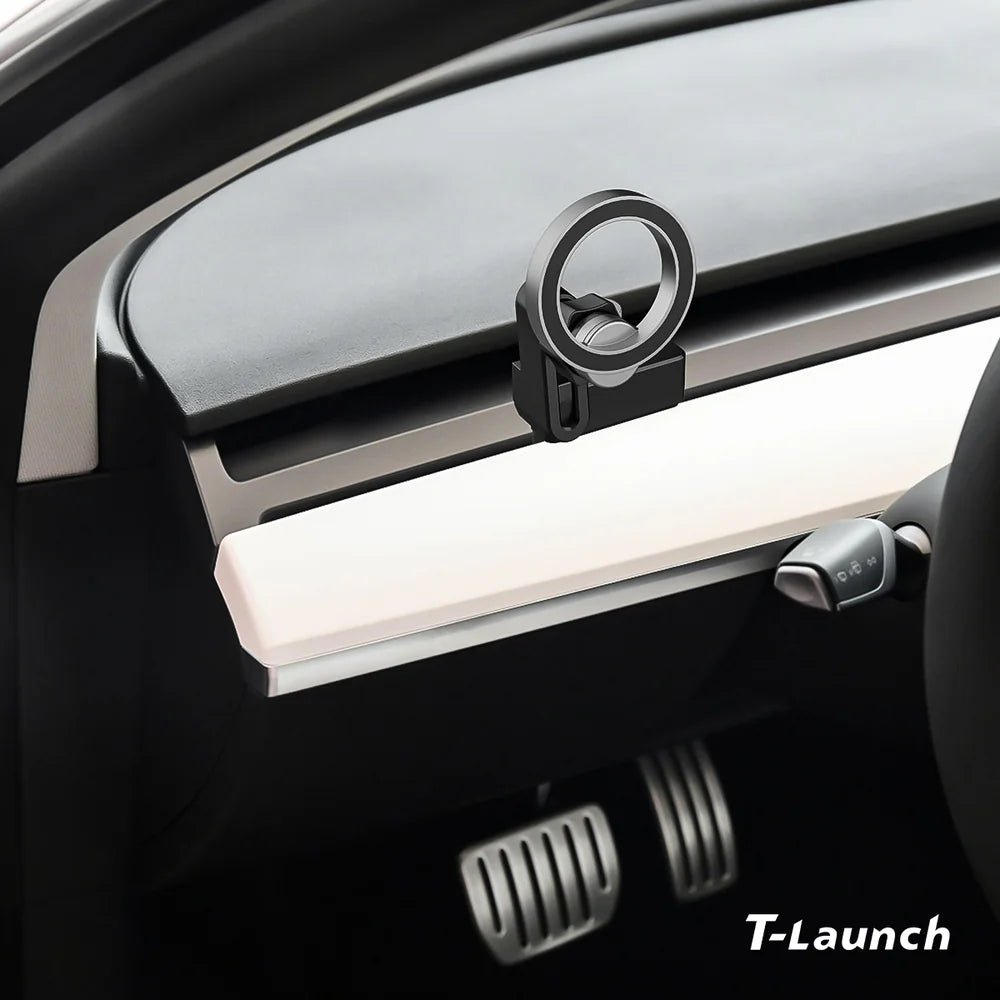 Model 3/Y Dashboard Magsafe Phone Holder for Tesla- Magnetic Mobile Phone Holder - T-Launch