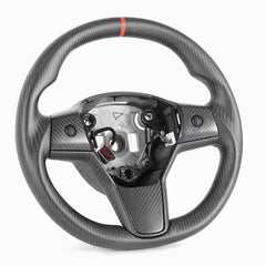 Model 3/Y Full Carbon Fiber Steering Wheel - T-Launch