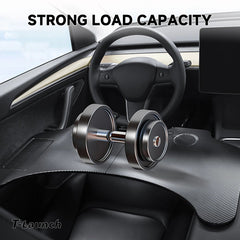 Model 3/Y HDB Steering Wheel Table - Durable High Density Board, Folding Design - T-Launch