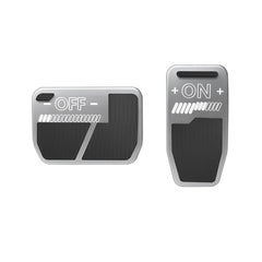 Model 3/Y Performance Alloy Pedals, Non-Slip Metal Brake Pedal Cover (2017-2023) - T-Launch