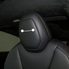 Model 3/Y/S/X/Cybertruck Baymax Headrest Stickers Decoration Sticker for Tesla(4 PCS) - T-Launch