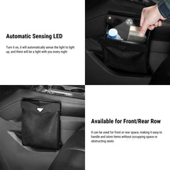 Model 3/Y/X/S LED Car Garbage Bag Seat Garbage Bag for Tesla - T-Launch