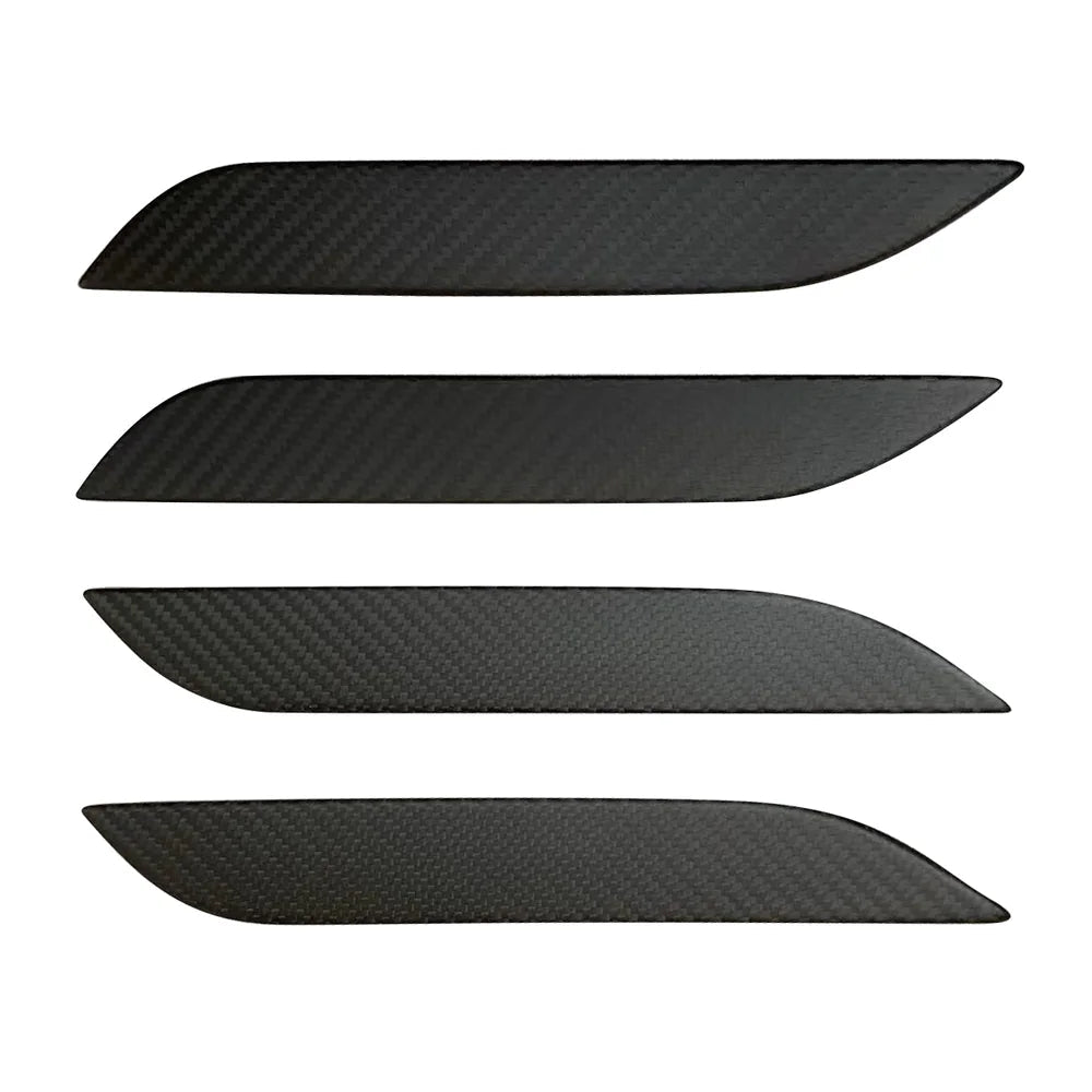 Model S Door Handle Overlay (Set Of 4) (ABS / Real Carbon Fiber) (2012-2020) - T-Launch