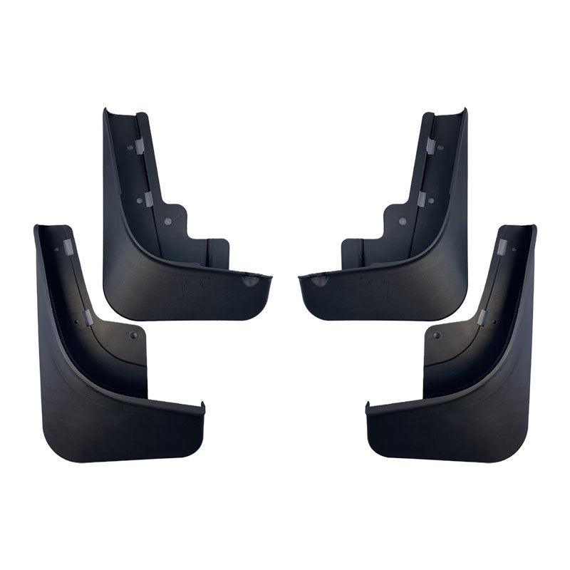 Model S Mud Flaps Custom Front Rear Mudguard Kit for Tesla, No Drill Fender (4 Pcs) (2021+) - T-Launch