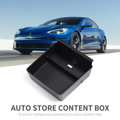 Model X/S 2021+ Center Console Organizer Tray Compatible Organizer for Tesla - T-Launch