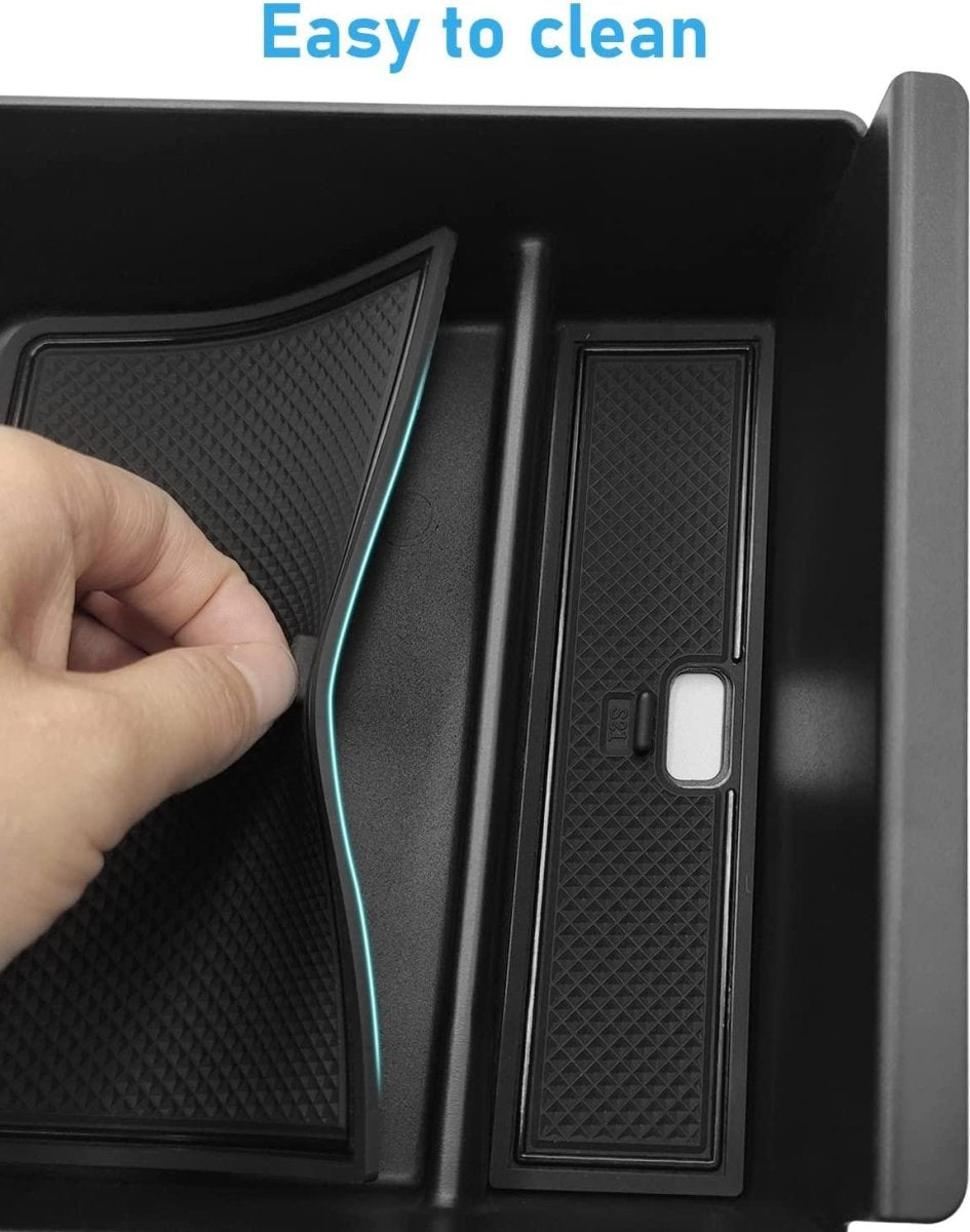 Model X/S 2021+ Center Console Organizer Tray Compatible Organizer for Tesla - T-Launch