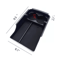 Model X/S Center Console Organizer with Cup Holder for Tesla(2016-2020) - T-Launch
