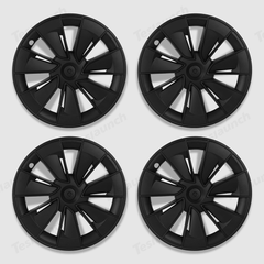 Model Y 19" Gemini Wheel Hubcaps (Set of 4) for Tesla Model Y - Inspired by Model 3 Highland Performance 20'' Forged Wheels - T-Launch