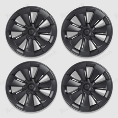 Model Y 19" Gemini Wheel Hubcaps (Set of 4) for Tesla Model Y - Inspired by Model 3 Highland Performance 20'' Forged Wheels - T-Launch