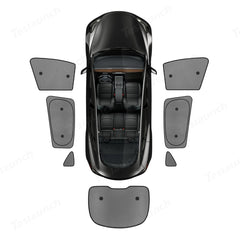 Model Y Mesh Side Window Sunshade - Whole Car Sun Visor (2020-2025) - T-Launch