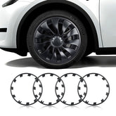 Model Y Rim Protector for 21'' Uberturbine and 20'' Induction Wheel Ultimate Protection Refreshed Wheels(4 Pack) - T-Launch