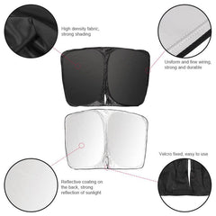 Model Y(2020-2024) Thermal Insulated Windows Sunshades for Tesla/ Privacy Curtains for Tesla Car Sun Visor and Privacy Protector - T-Launch